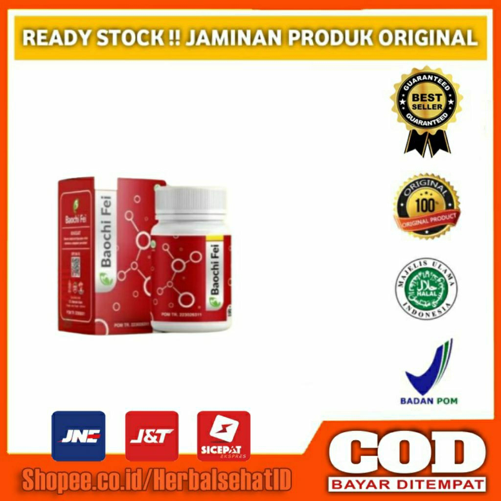 BAOCHI FEI KAPSUL HERBAL OBAT PARU ORIGINAL