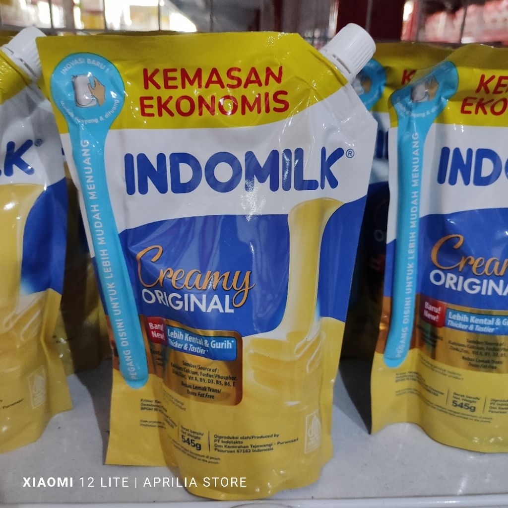 

Susu Indomilk Pouch 545gr Susu Kental Manis