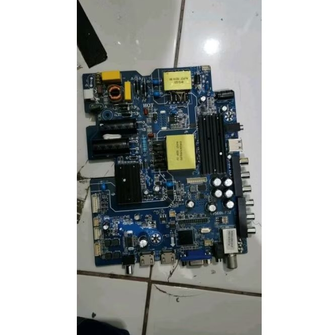 Mb - Mainboard - Motherboard - Micom - Mobo - Modul - Mesin Tv LED Polytron Soundbar PLD32B1550W - P