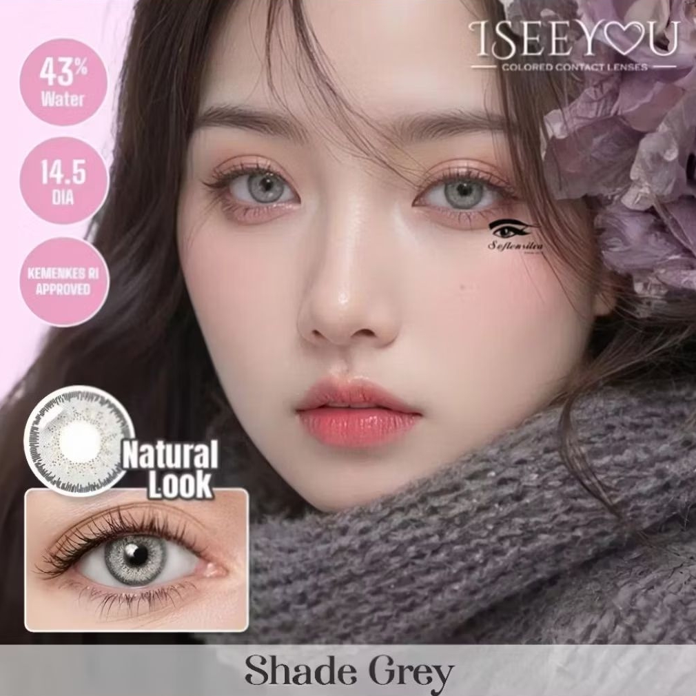 SOFTLENS I SEE YOU BY OMEGA 14.5MM SHADE GREY / CINNAMON BROWN / WALNUT BROWN / ESPRESSO BROWN / MIN