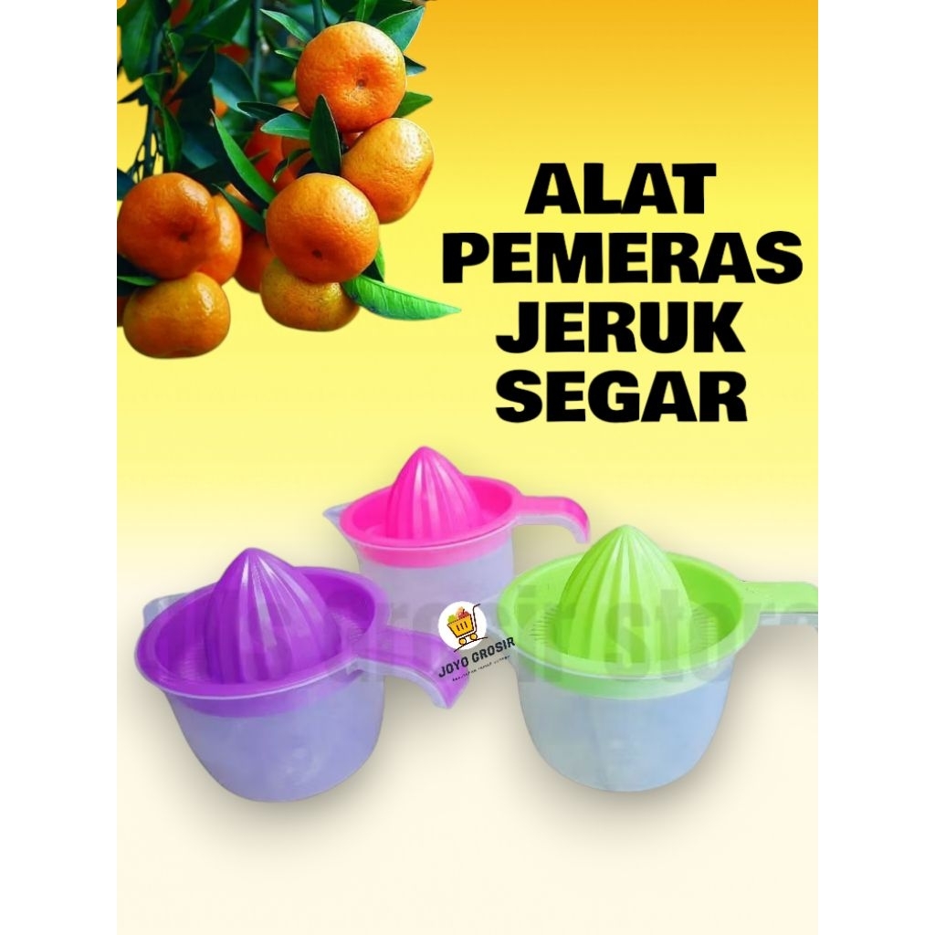 Alat untuk memeras jeruk bahan plastik