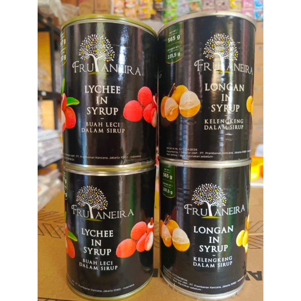 

Lychee kaleng dan Longan kaleng frutaneira