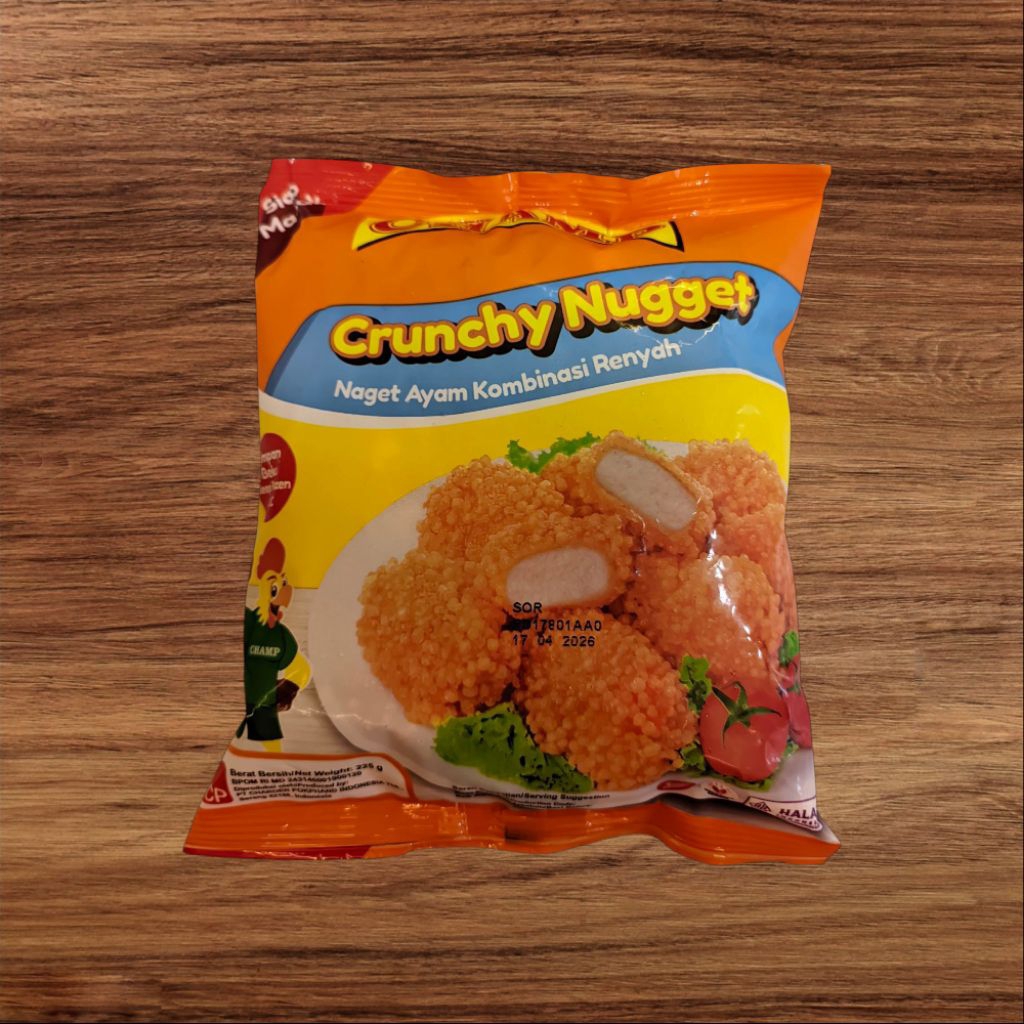 

Champ Nugget Crunchy 225gr