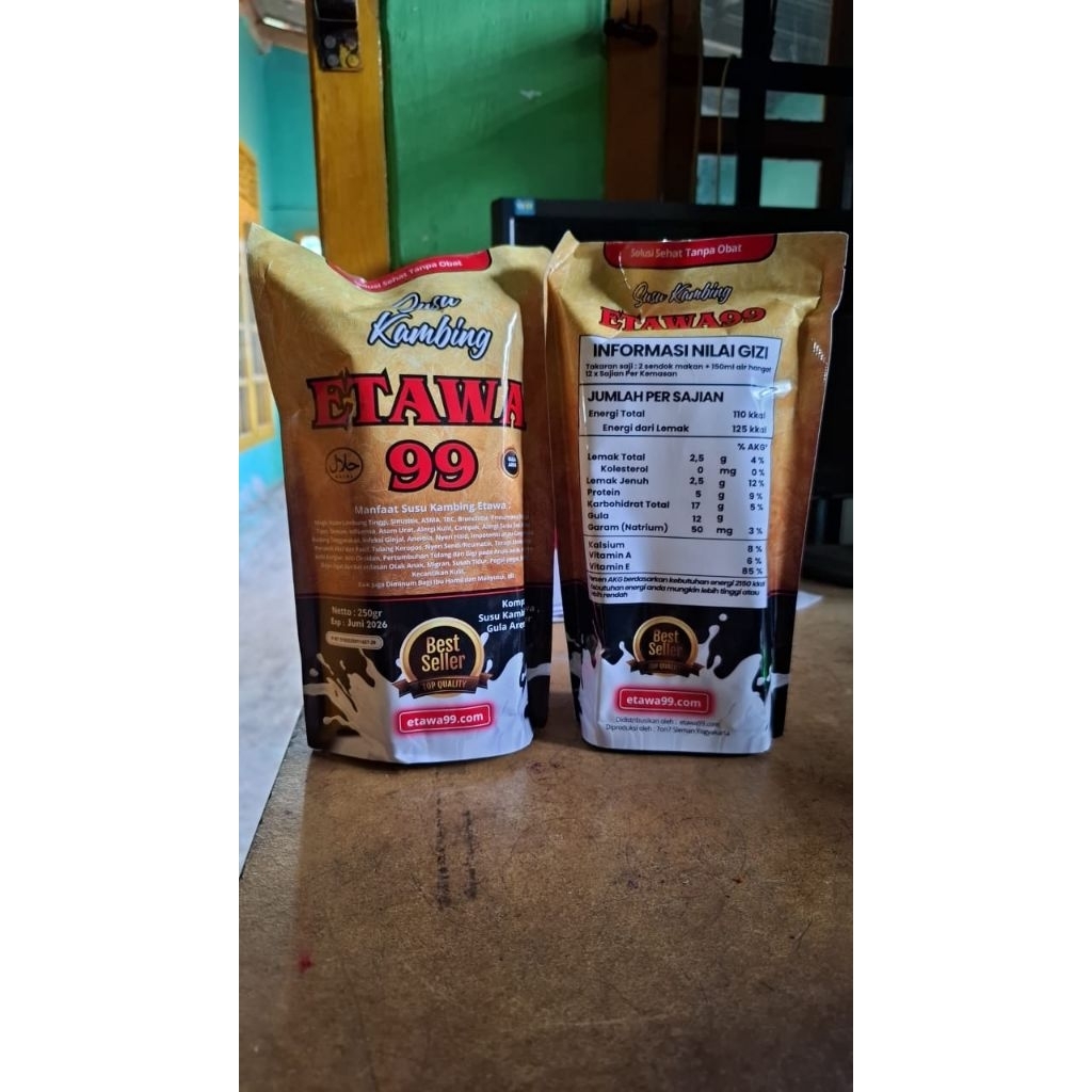 

susu kambing etawa 250gram