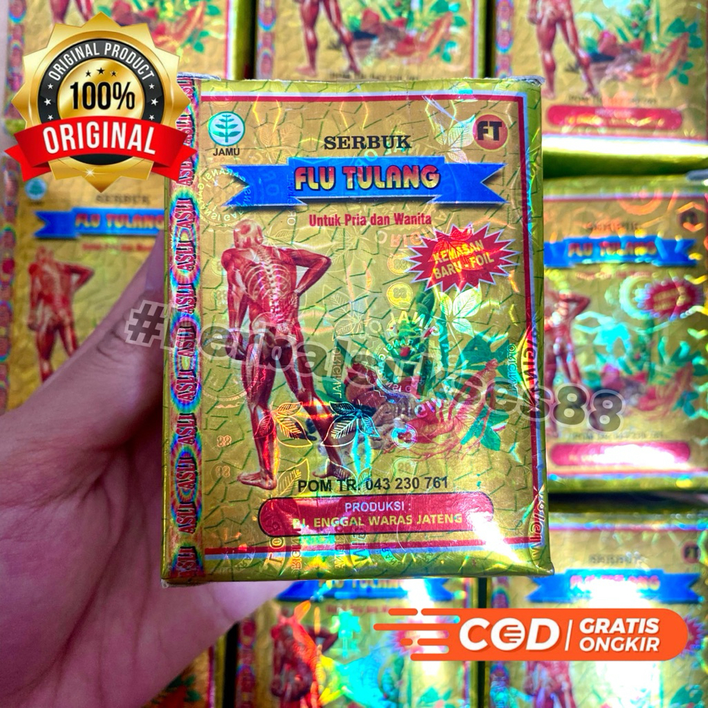 

Flu Tulang Serbuk Herbal Ori