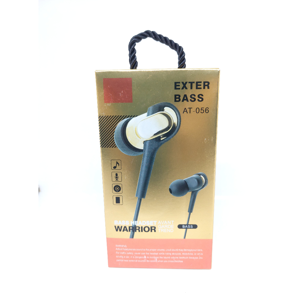 Handsfree JBL AT-056 Earphone Extra Bass Original