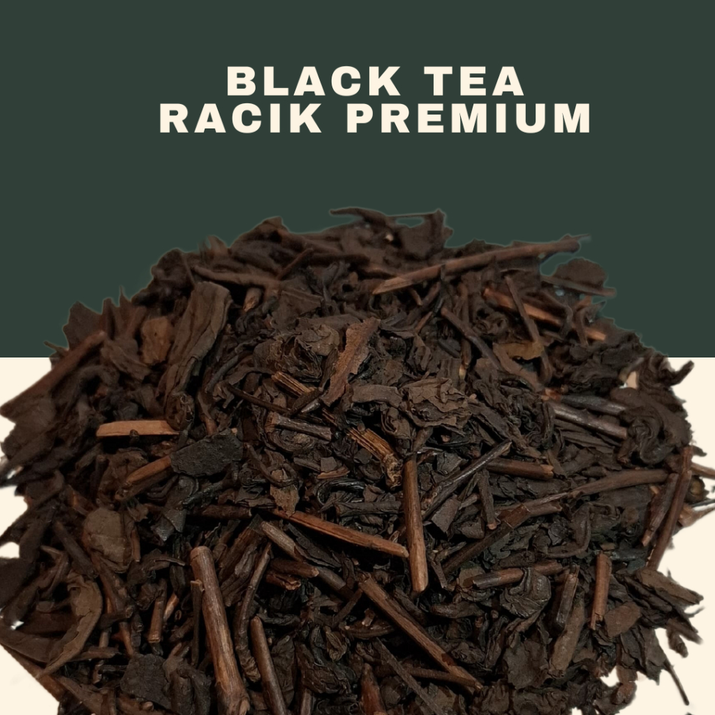 

Daun Teh Racik Black Tea PREMIUM Berbagai Ukuran 200GR, 400GR, & 1KG Halal MUI & BPOM