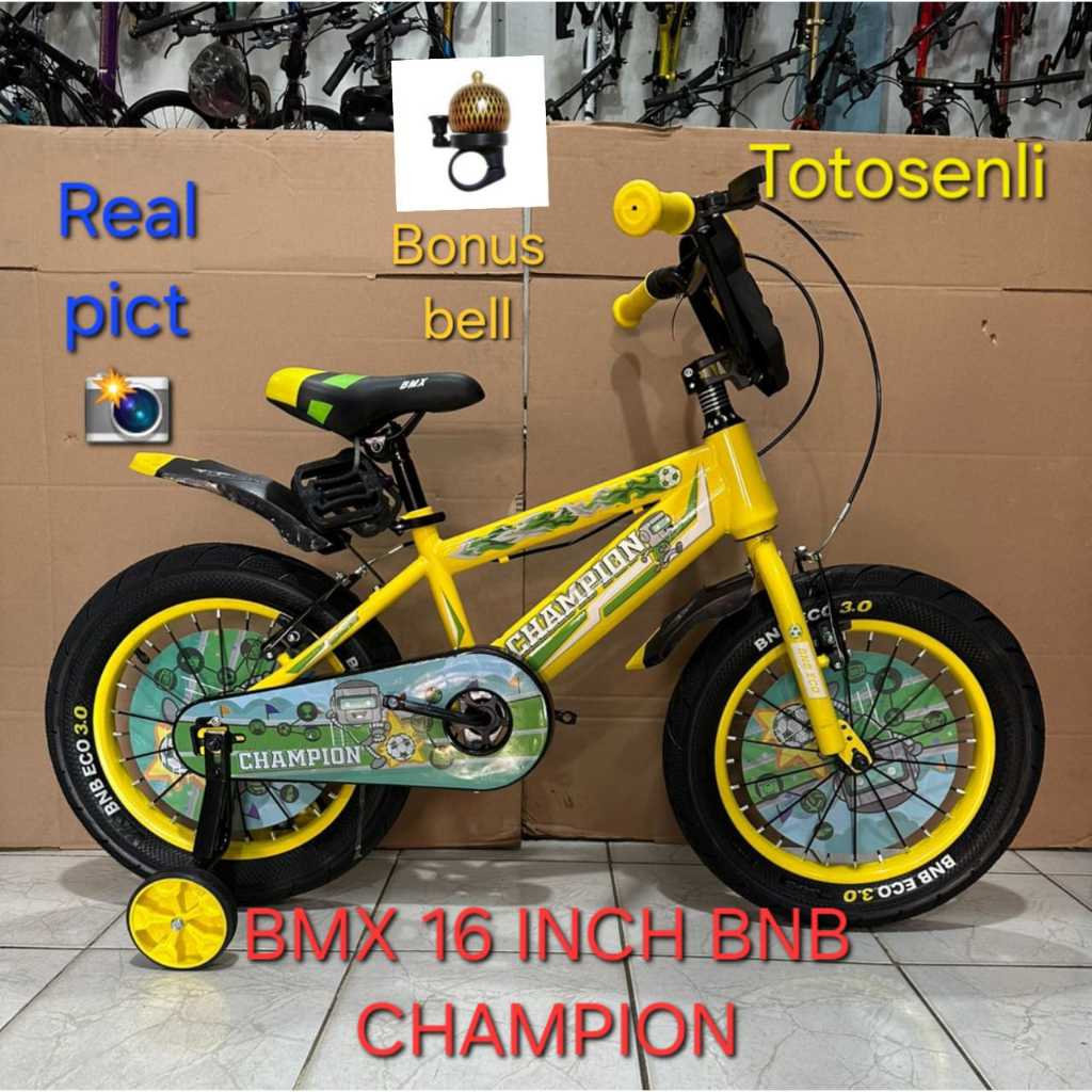 SEPEDA ANAK BMX 16 INCH SEPEDA CHAMPION SEPEDA ANAK BMX 16 INCH