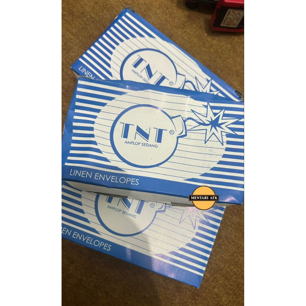 

Amplop TNT polos sedang 1Pak isi 60pcs