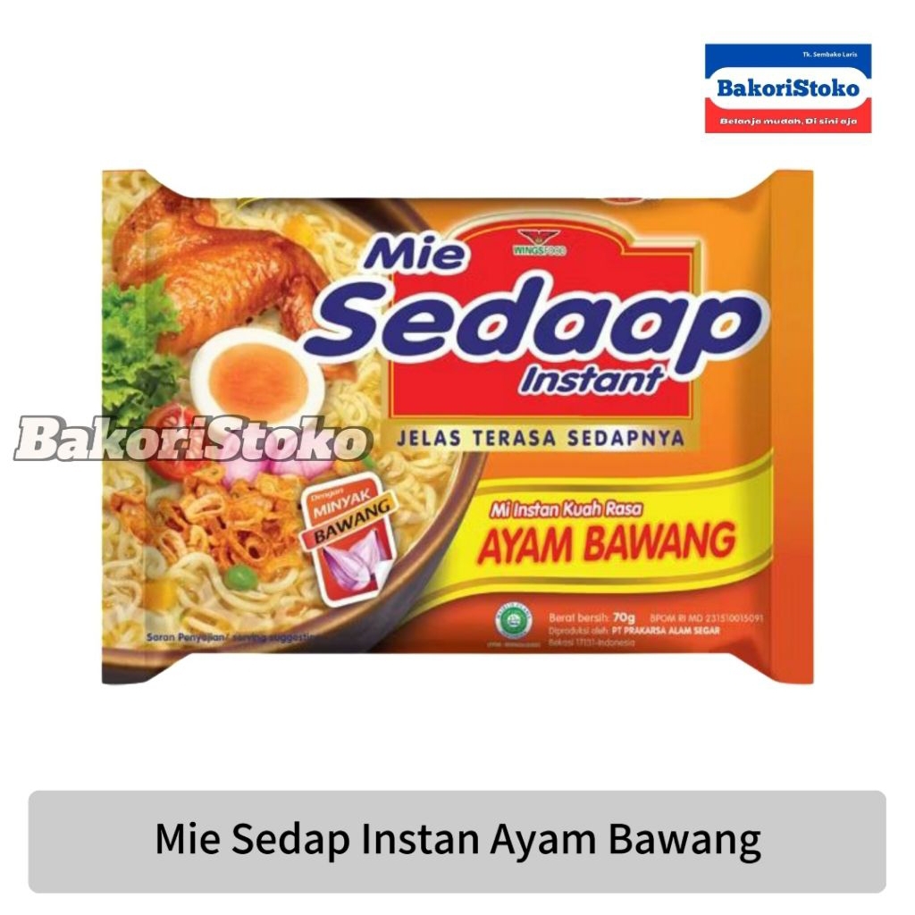 

Mie Kuah Ayam Bawang / Mie Sedaap Kuah Ayam Bawang Murah