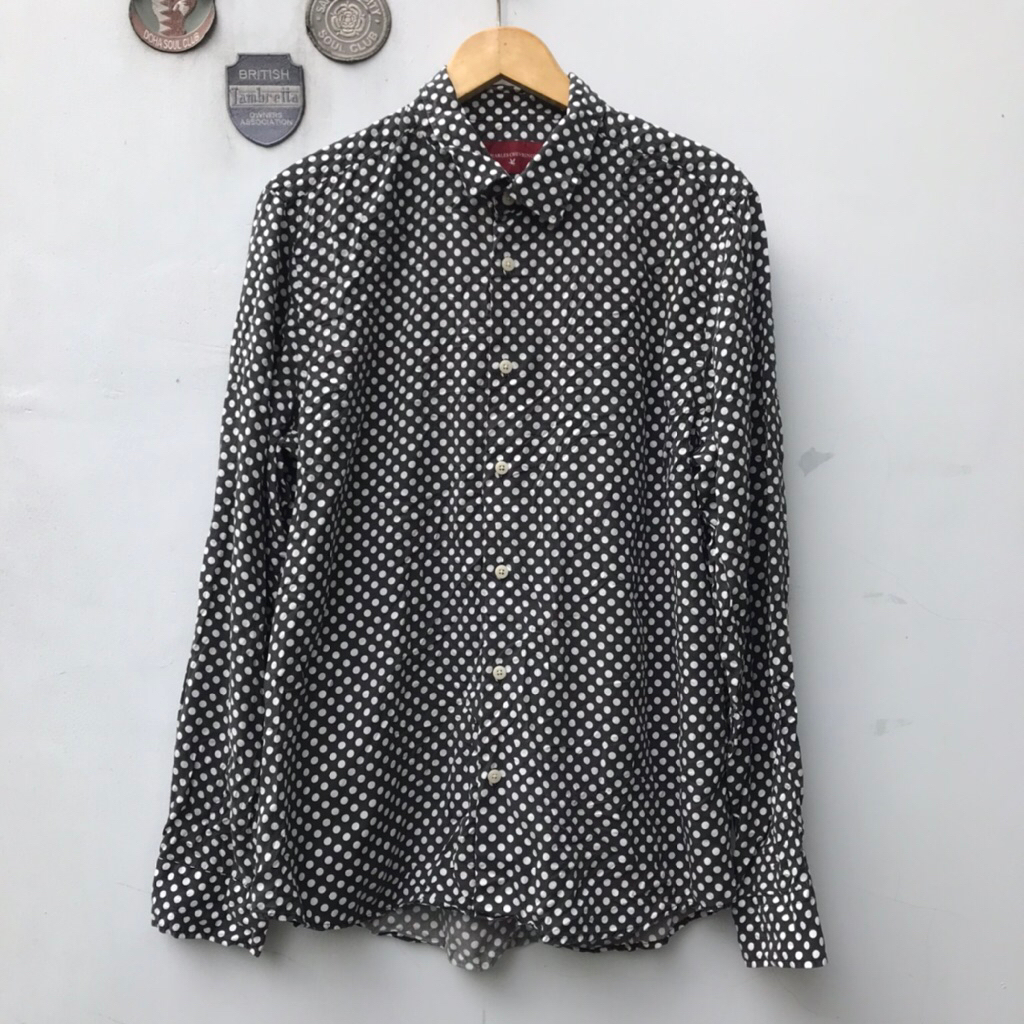 Vintage Chevignon Charles Chevignon iconic Polkadot pop art comme des garcons Charles Dots shirt Lon