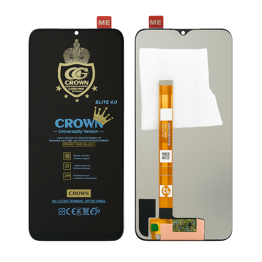 LCD Touchscreen CROWN Original untuk HP VIVO Y21 /Y21s /Y21T /Y21A /Y21E Original