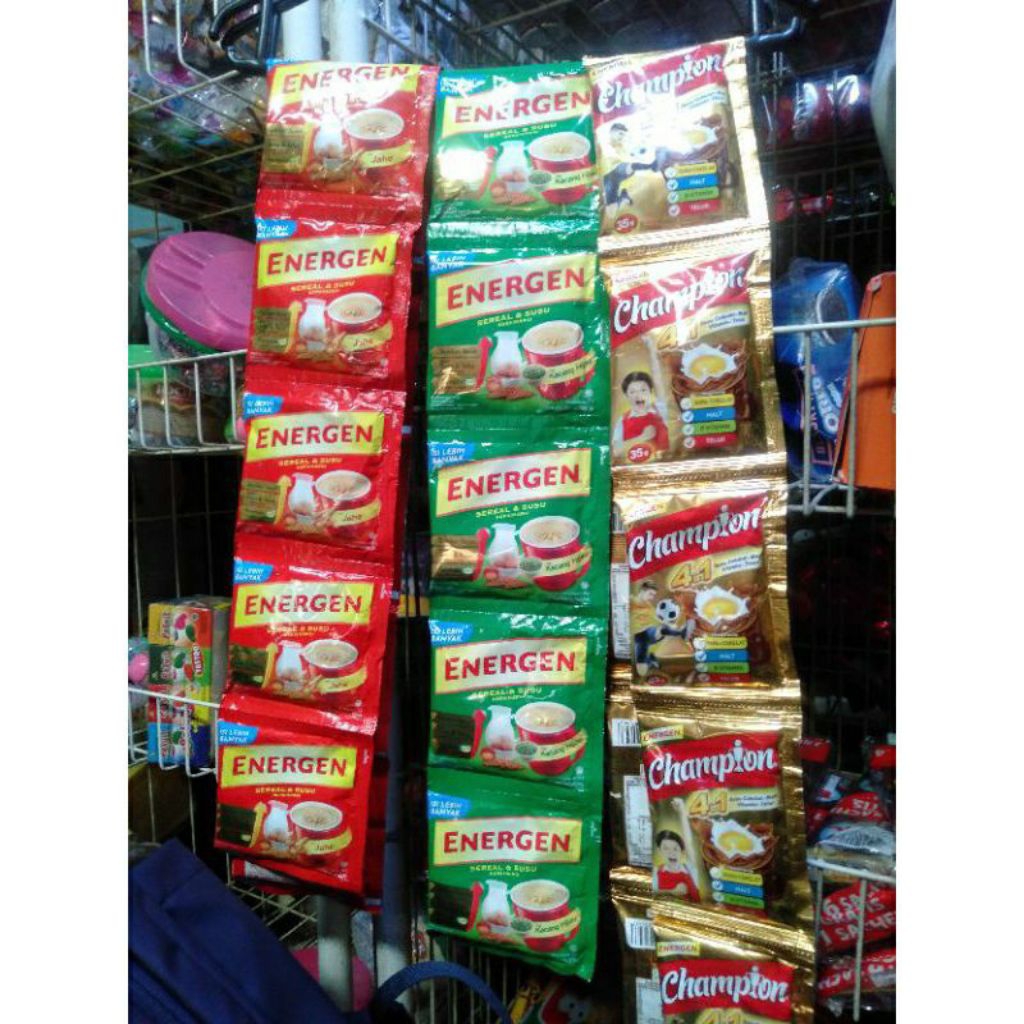 

Energen Minuman Bergizi Mengenyangkan Isi 10pcs/Renteng