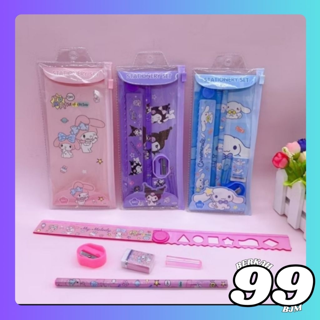 

Set Alat Tulis 4 in 1 karakter sanrio