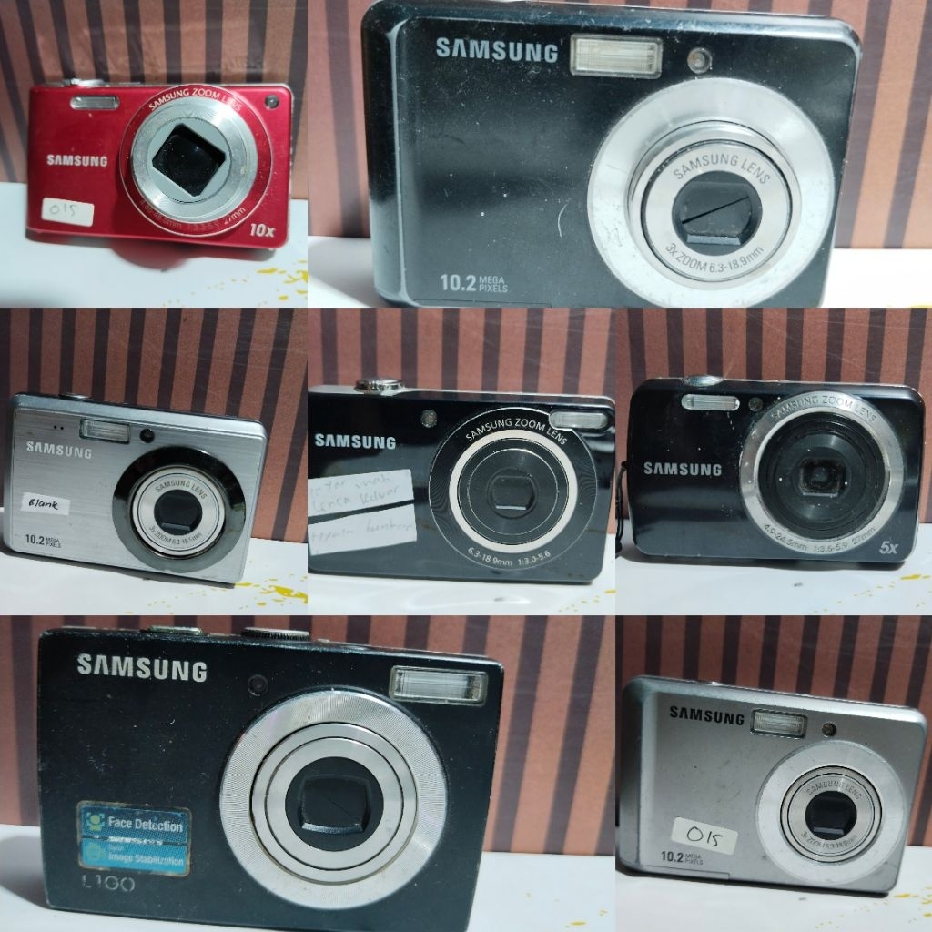 [MINUS] Kamera Digital SAMSUNG Pocket Digicam Camdig Bekas Second Murah Berkualitas Jual Kondisi Min
