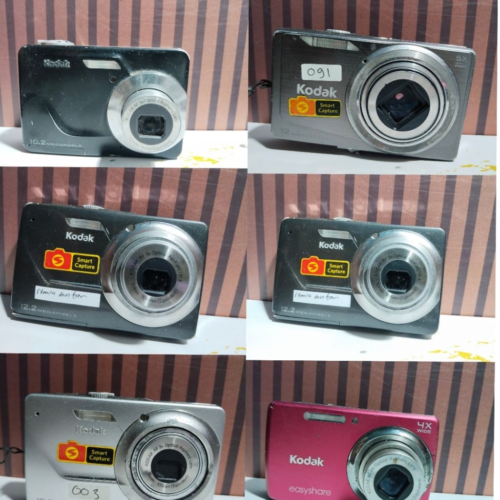 [MINUS] Kamera KODAK Digital Pocket Digicam Camdig Bekas Second Murah Berkualitas Jual Kondisi Minus
