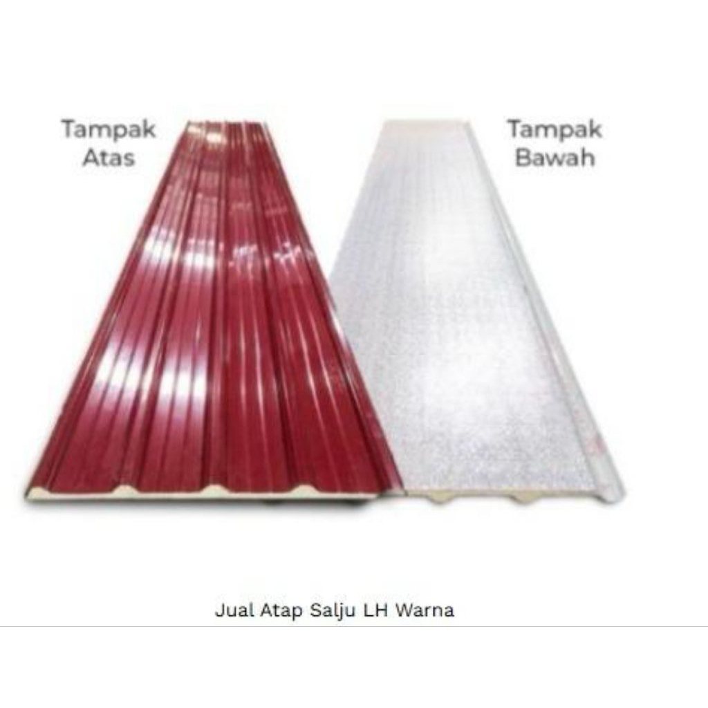 Atap Sandwich Salju Super Tebal