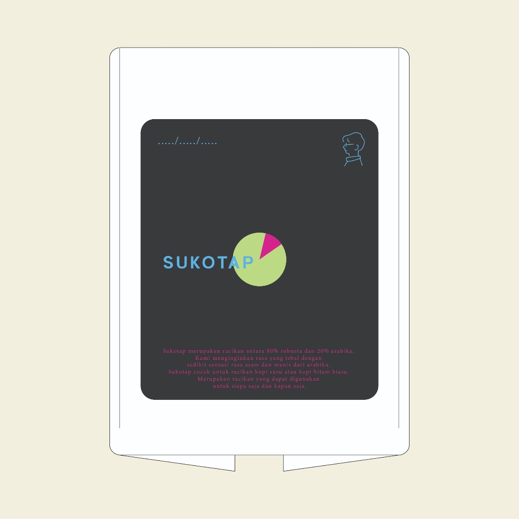 

Biji Kopi Espreso SUKOTAP (Robusta - Arabika, 1 kg)