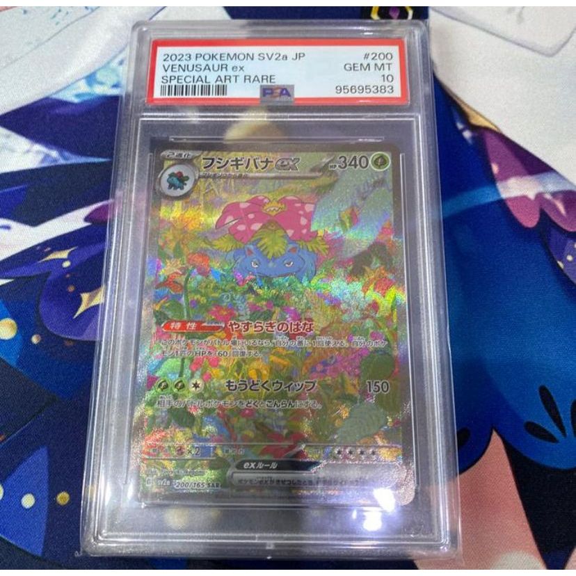 PSA 10 Venusaur EX SAR SV2a Pokemon TCG JP Scarlet Violet 151 Japanese