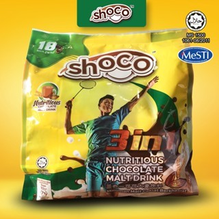 

[oddsolshop] pekanbaru/Shoco 3in1 Nutritious Chocolate Malt Drink 33GR 18 Saset Bubuk Minum Cokelat