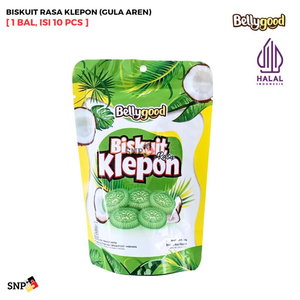 

BELLYGOOD Biskuit Klepon Kemasan Pouch Dan Pack