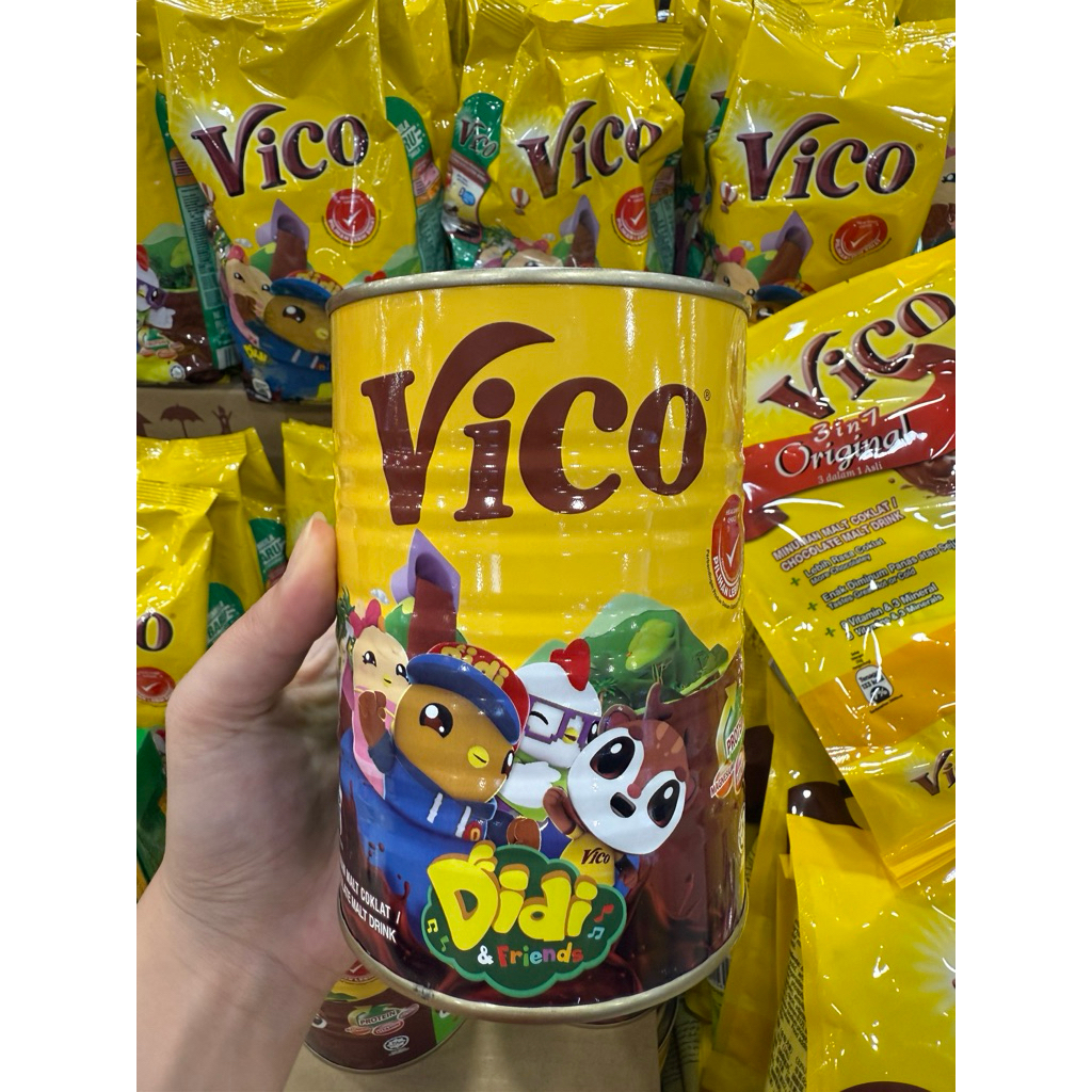 

vico tin kaleng minuman coklat limited edition 450gr