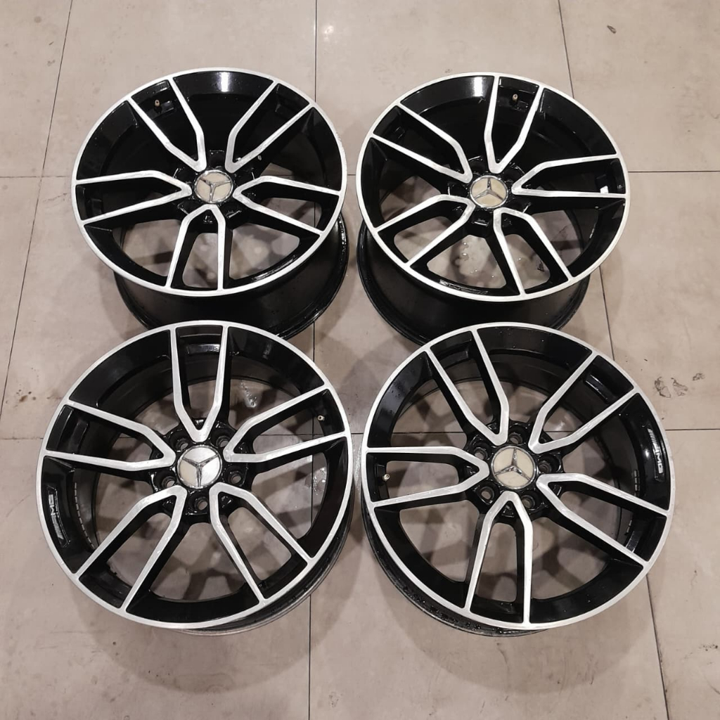 Velg Mobil Bekas Copotan Murah Ring 18 REP AMG baut 5x112