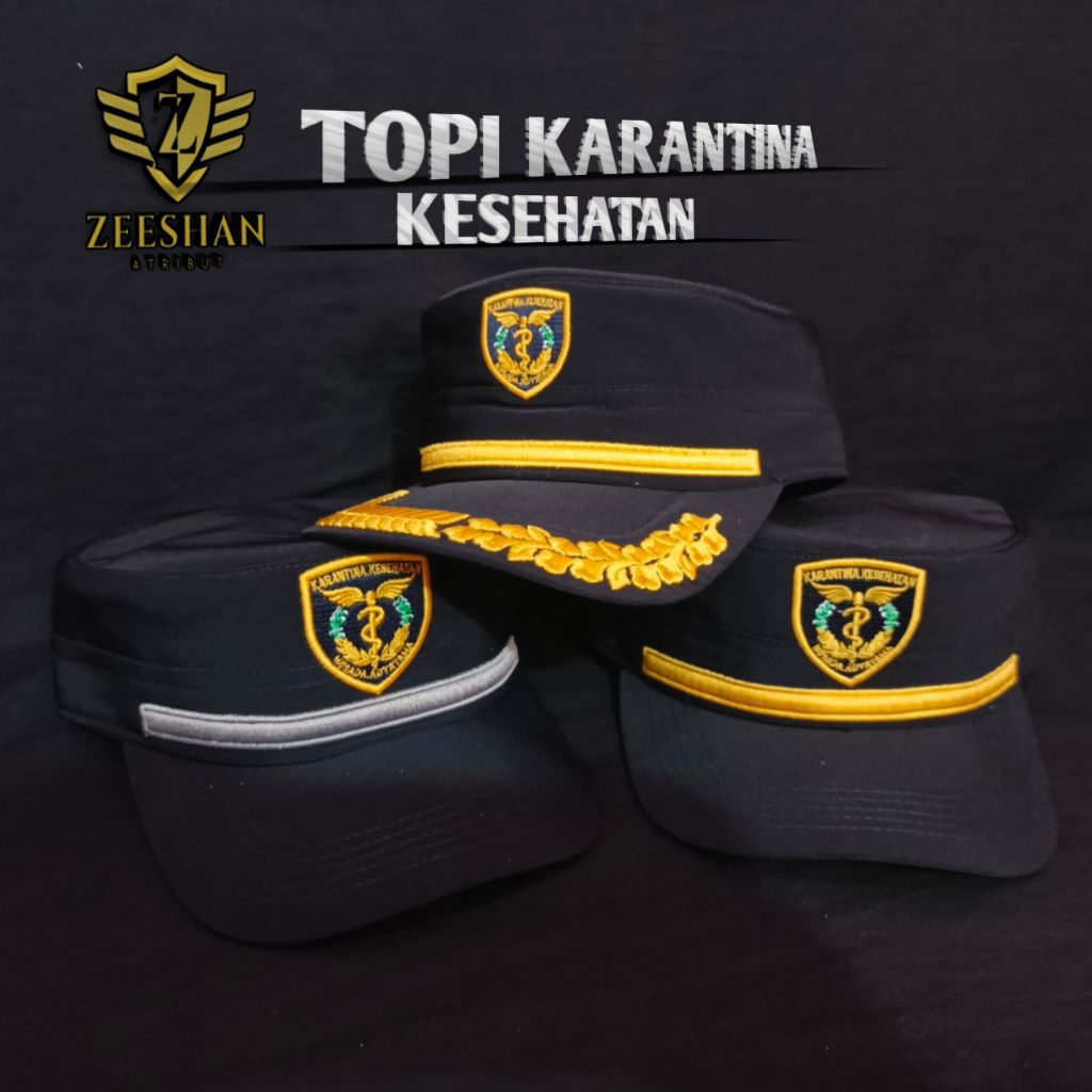 Topi Karantina Kesehatan/Topi Karantina Kesehatan Golongan 2/Golongan 3/Golongan 4/Topi Komando Kara