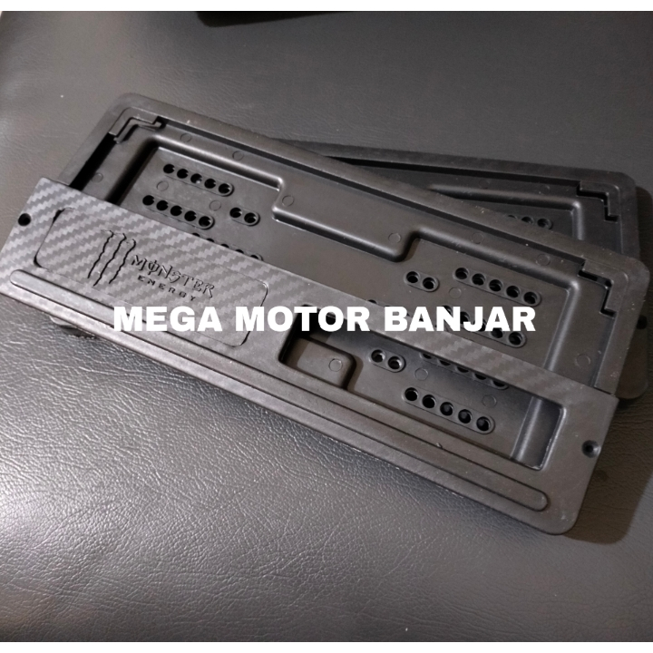 PROMO plat nomor monster carbon plat nomor motor tempat plat nomor sepasang
