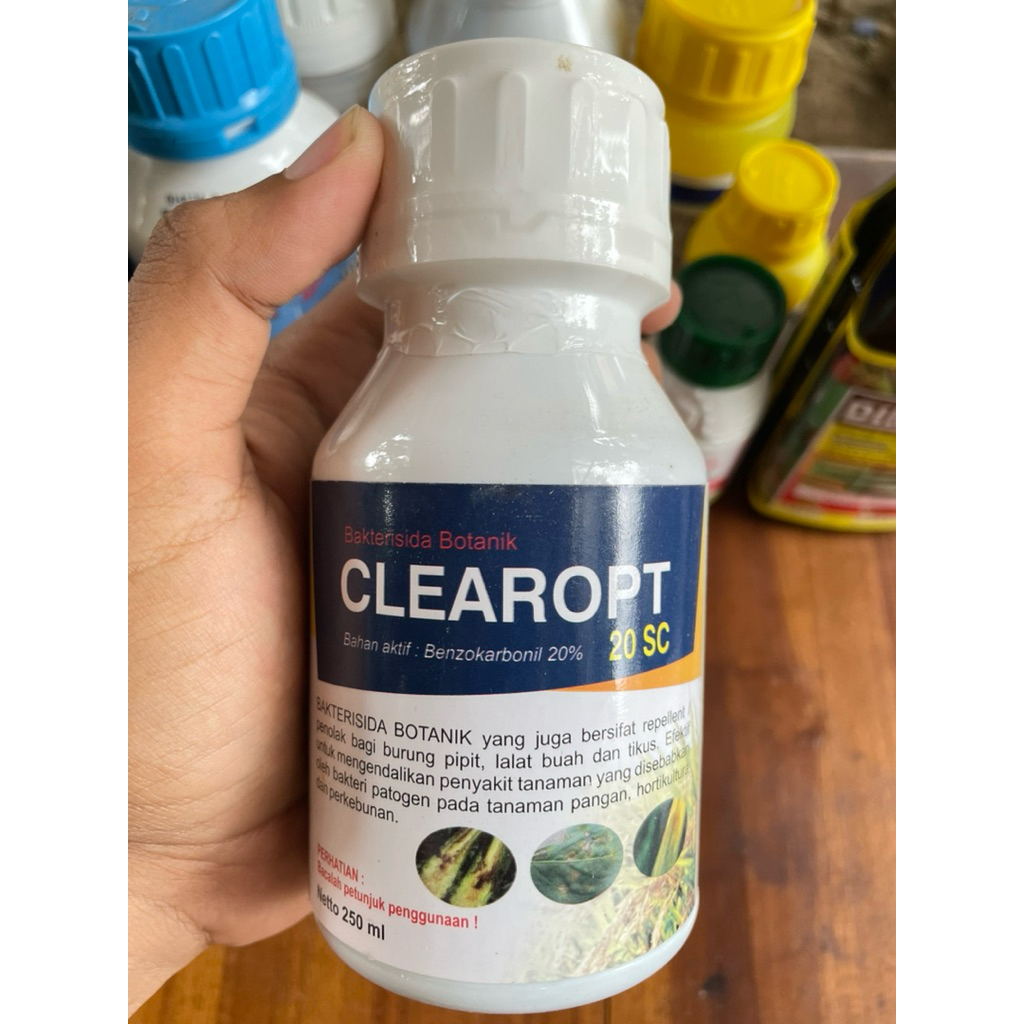 BAKTERISIDA CLEAROPT 20SC 250ML 100% ORIGINAL AMPUH