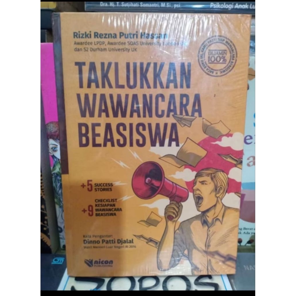 Buku SUKSES TAKLUKKAN WAWANCARA BEASISWA
