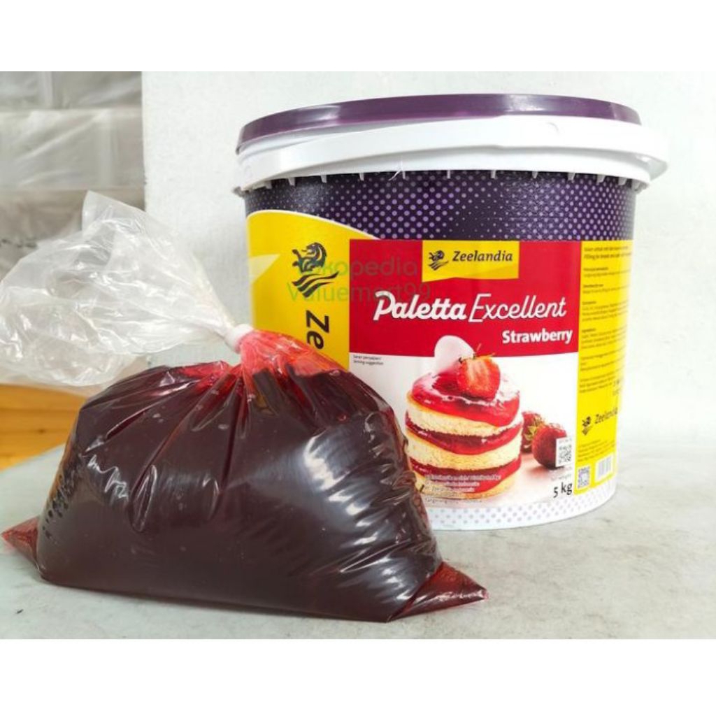 

selai palleta strawberry repack 250 gram dijual curah