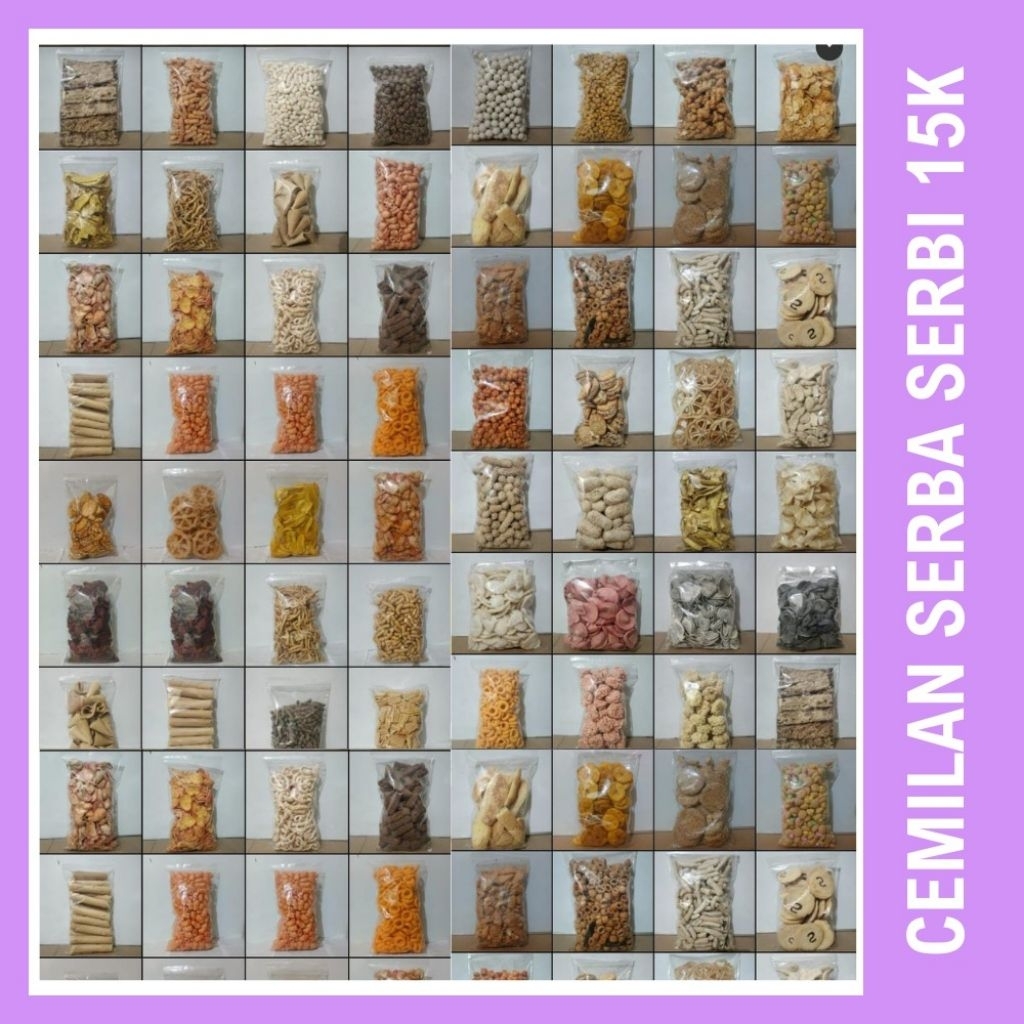 

CAMILAN MURAH!!! SERBA SERBI 15.000 || ASIN, PEDAS, MANIS || JAJANAN MURAH CEMILAN LEBARAN