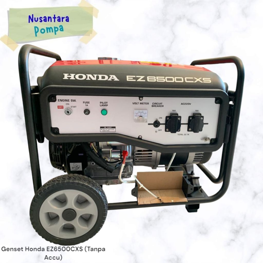 Genset Honda EZ6500CXS (Tanpa Accu)
