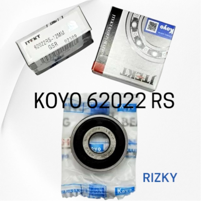 BEARING 6202 2RS KOYO JAPAN LAHER 15x35x11mm