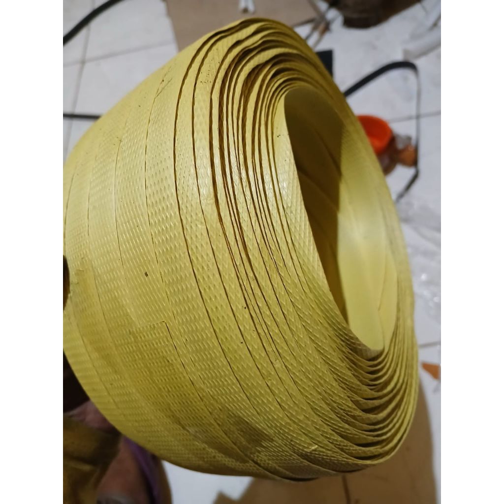 PROMO 1KG UKURAN 15MM - 30MM TALI STRAPPING BAND / TALI KLEM UNTUL GUDANG / KERAJINAN BEKAS 99%