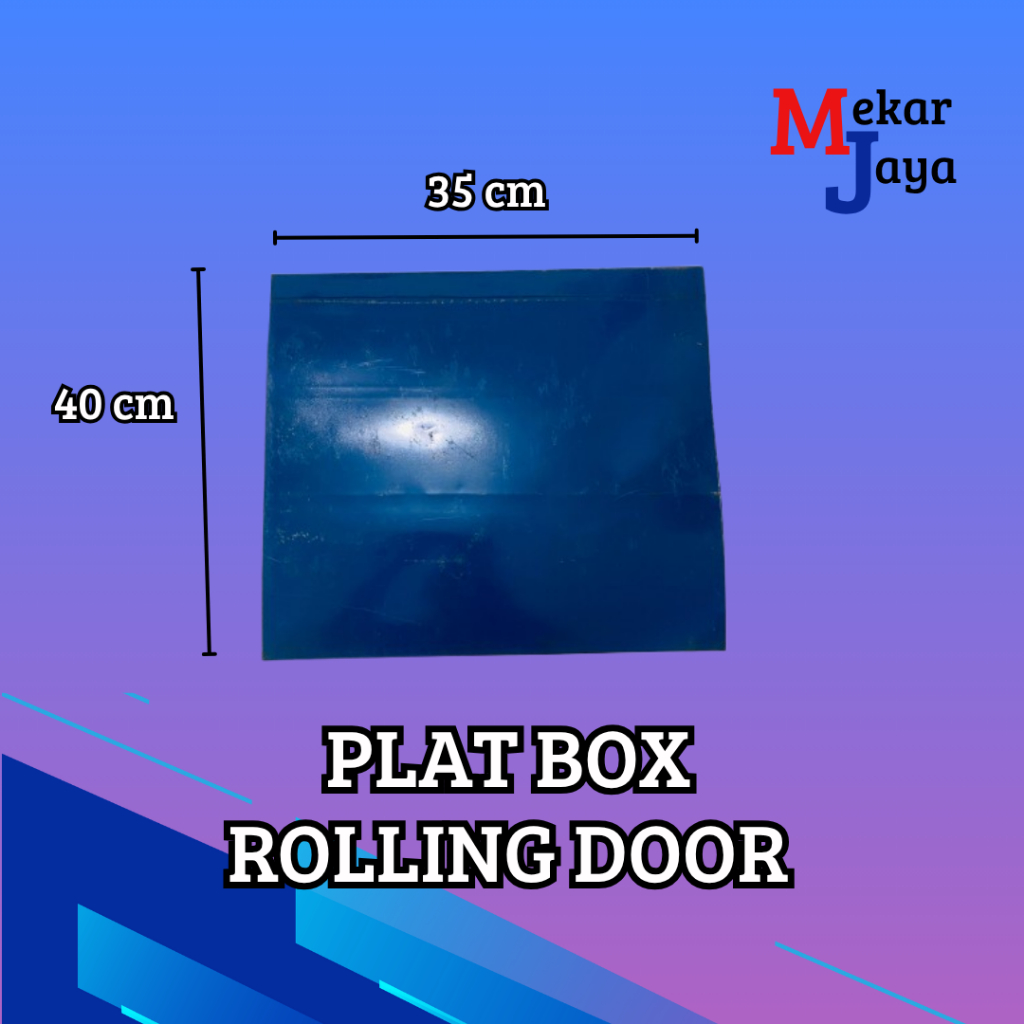 PLAT BOX ROLLING DOOR 35X40 CM