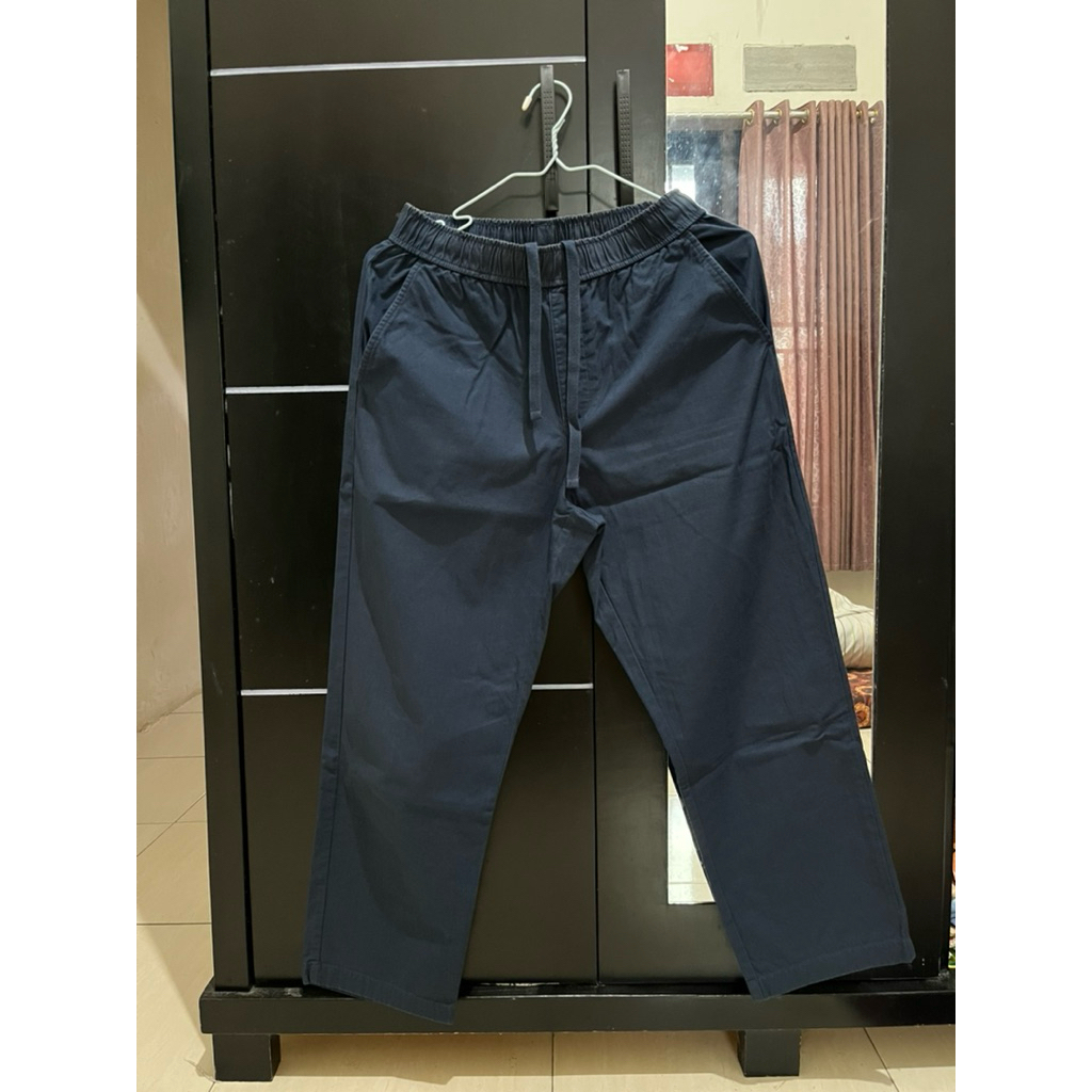 UNIQLO woman cotton relax ankle pants preloved