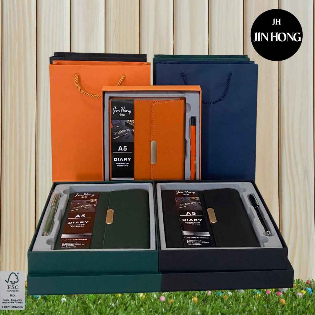 

[KHUSUS GROSIR] PAKET USAHA Notebook Kulit A5 Buku Agenda Notepad Diary isi 20-40 pcs KODE LH010