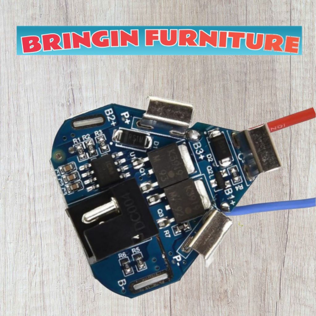 Modul bms baterai 3s 12v 3000mah bms bor 12v cordless universal 2mosfet