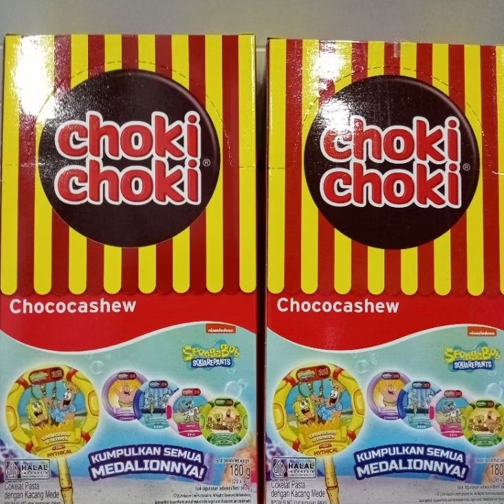

CHOKI CHOKI chococashew ( isi 20pcs ) @9gr