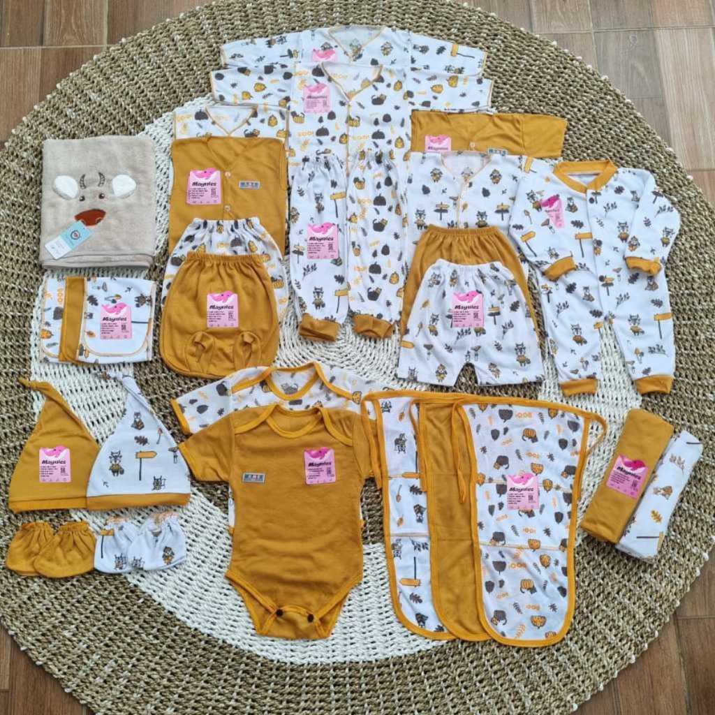 Paket Baju bayi baru lahir 30pcs hemat Paket Baju bayi newborn setelan baju bayi lengan pendek panja