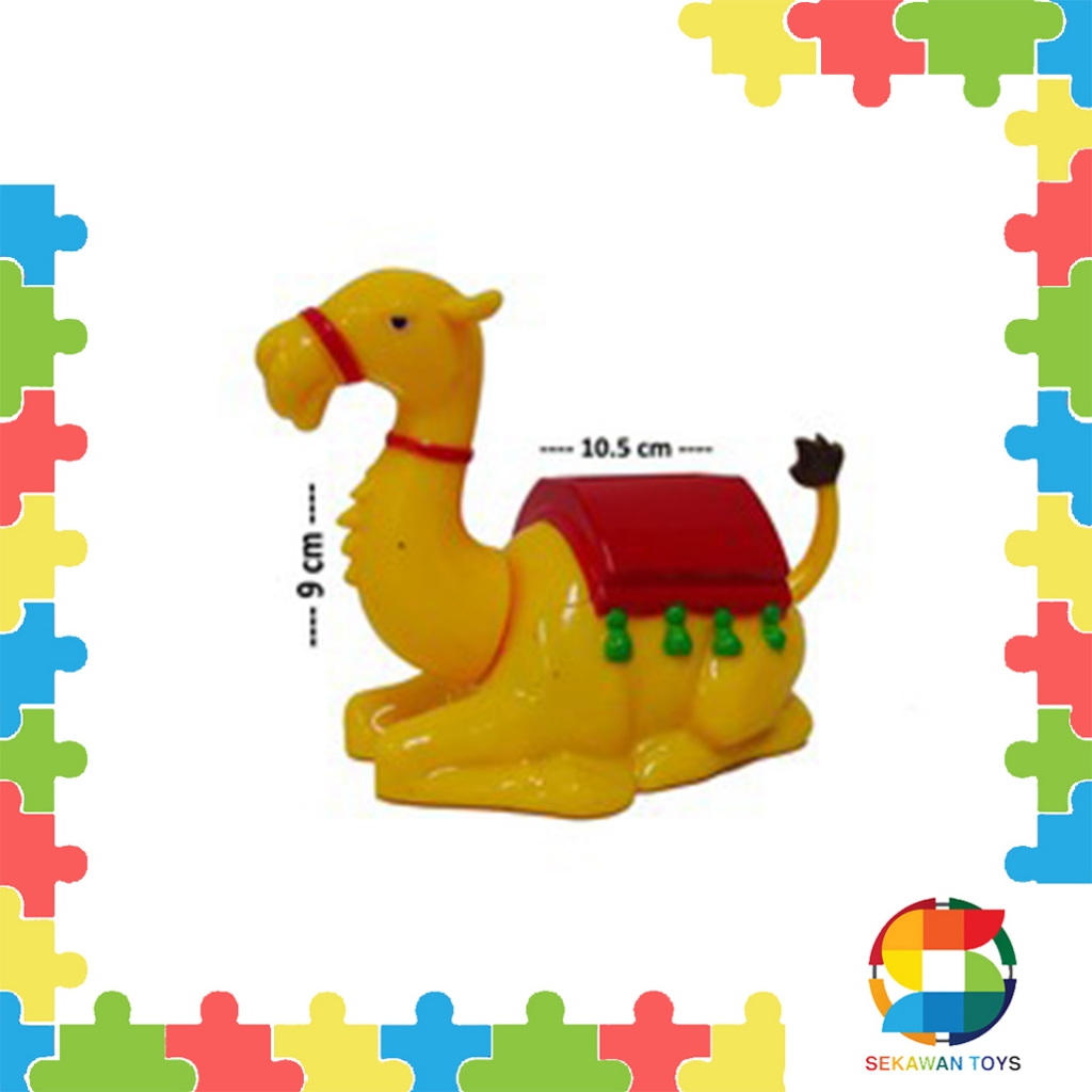 Sekawantoys Pajangan Dashboard Mobil Boneka Goyang Unta Kepala Ekor Goyang ( SKW.134271 )