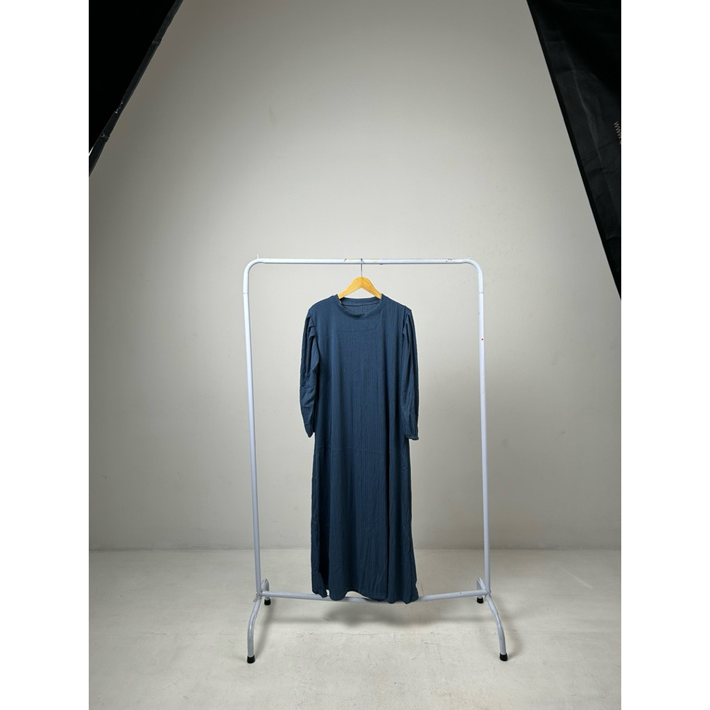 Gamis Wanita - Warna Dark Blue Denim