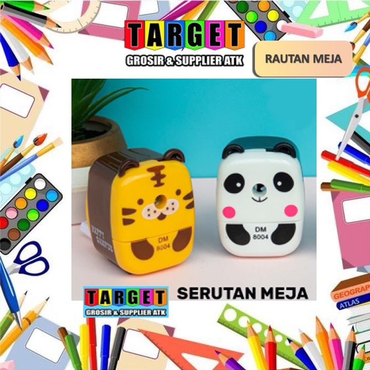

RAUTAN PENSIL PUTAR / RAUTAN MEJA / SERUTAN PUTAR JOYKO KENKO DELI SQUEEZY
