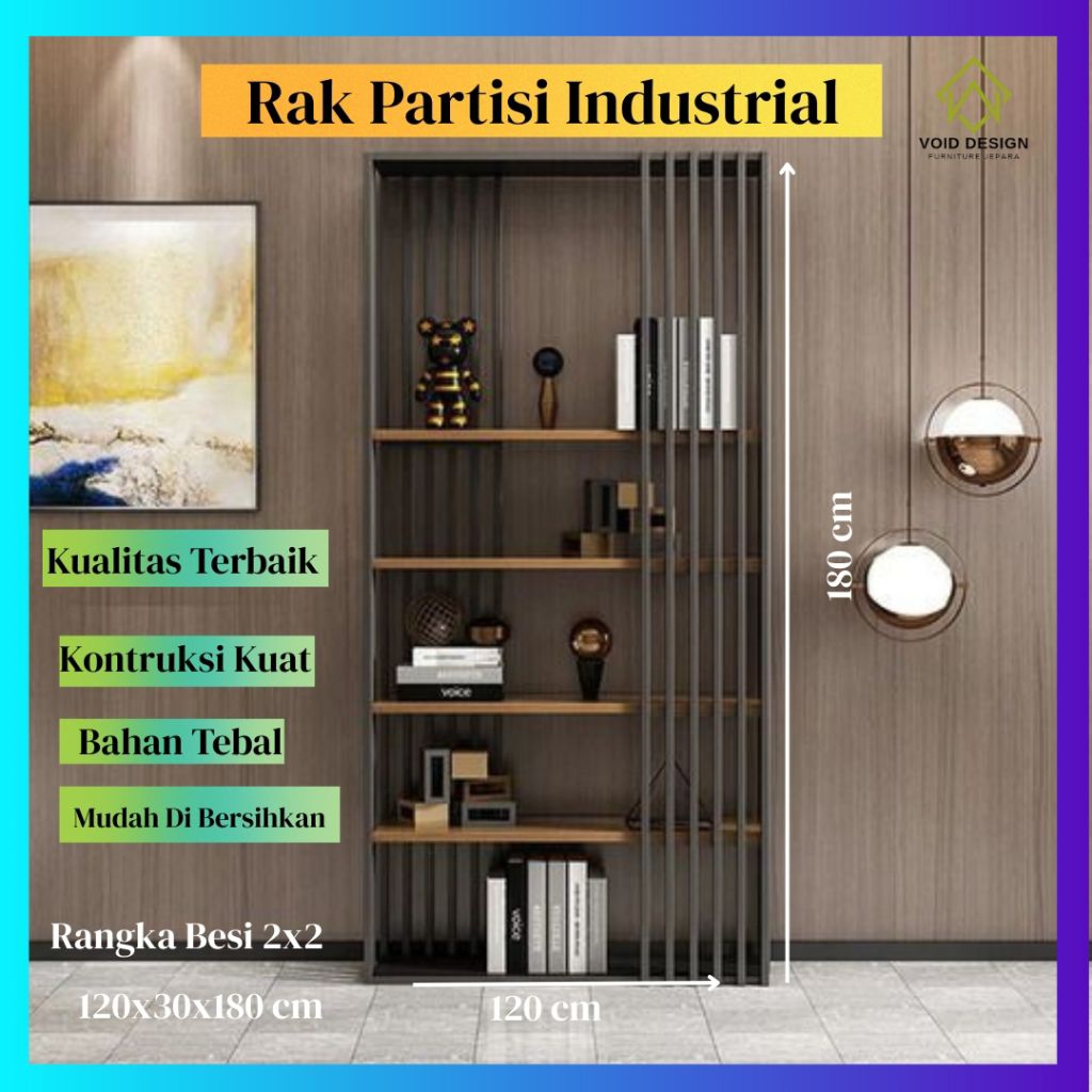 Rak Partisi Kantor -Rak Partisi Pajangan-Terima Costum Rak