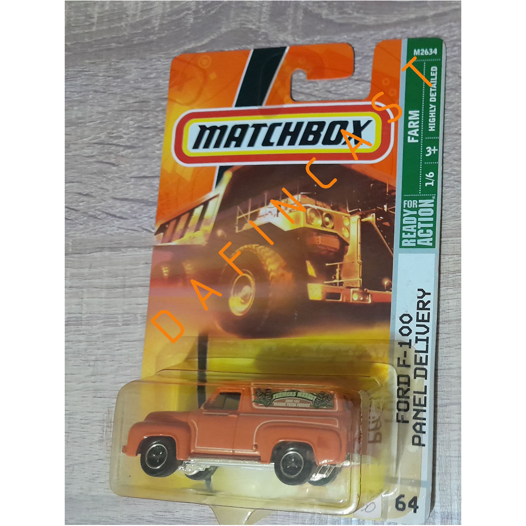 matchbox mbx ford f100 panel delivery