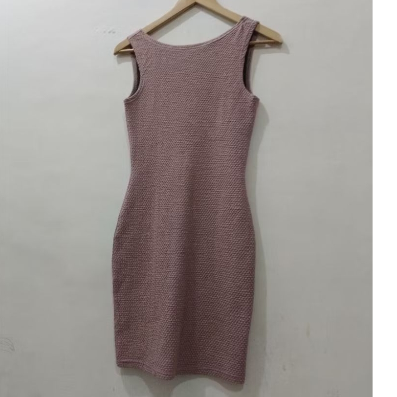 Mini Dress Seksi Ketat Pressbody Ngepas Ukuran Kecil Murah