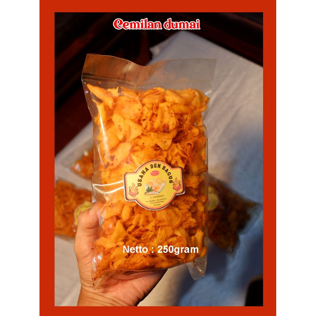 

Kerupuk Cabe Pedas Gurih Khas Dumai