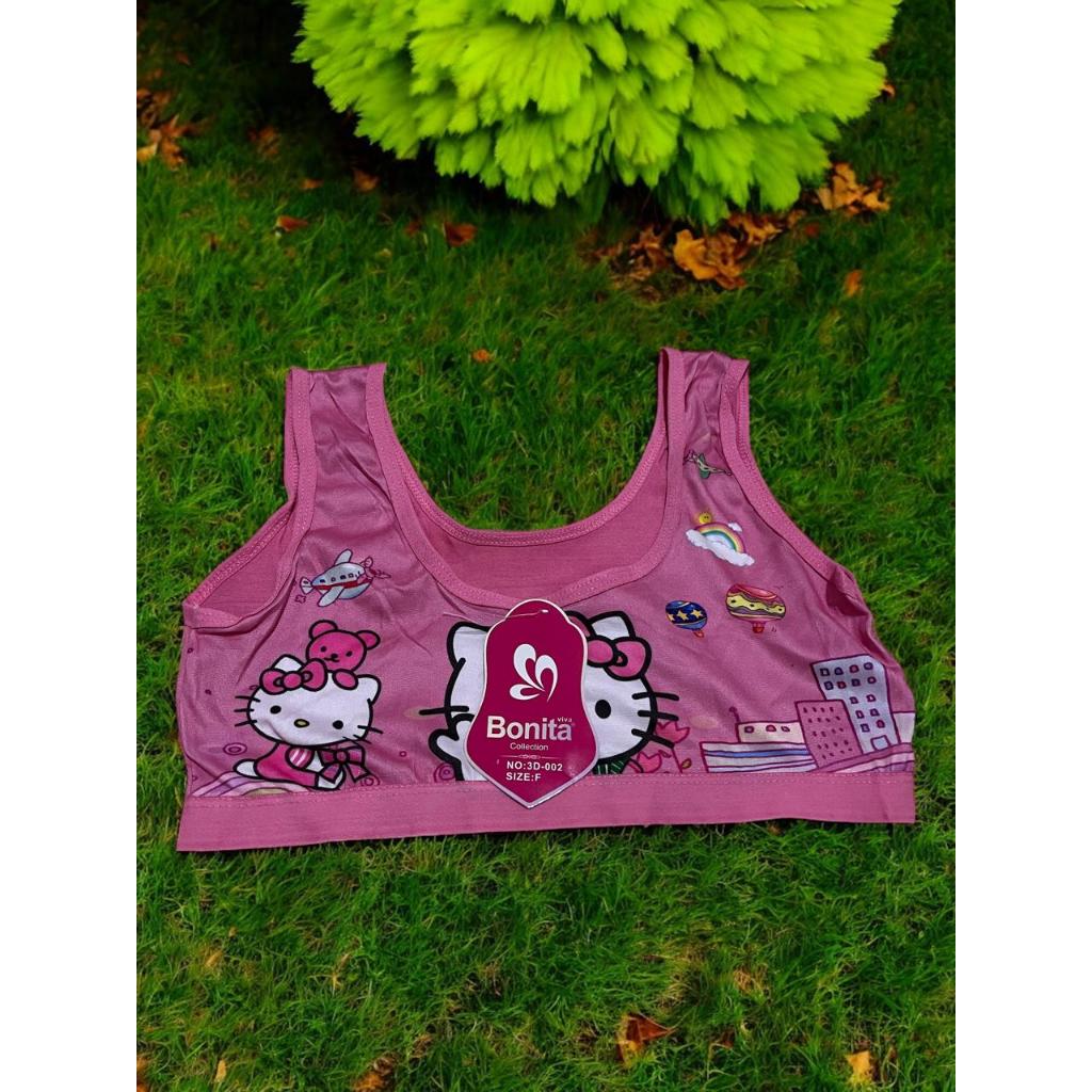 miniset isi 6 pcs bisa cod/miniset model anak anak karakter kartun/bra miniset remaja sport